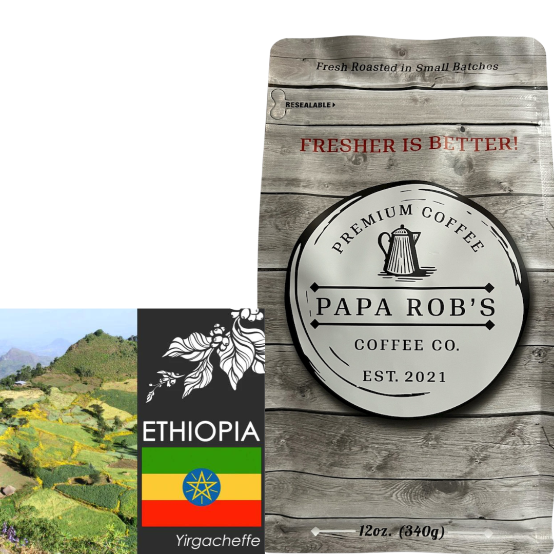Organic - Ethiopian Yirgacheffe - Dark Roast